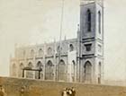 Tennis Ground and Trinity Church [Albumin Print]